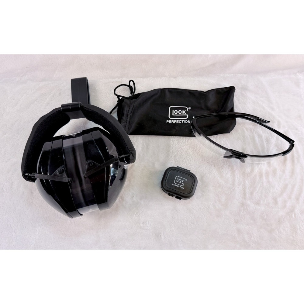 GLOCK Range Kit Eye & Ear Protection Combo AP60220 - New Open Box